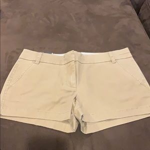 Jcrew 3" khaki chino shorts